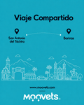 Traslado Compartido San Antonio → Barinas | MOOVETS