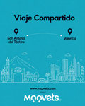 Traslado Compartido San Antonio → Valencia | MOOVETS