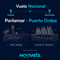 Vuelo Nacional: Porlamar - Puerto Ordaz