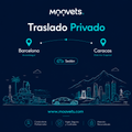 Traslado Privado Barcelona → Caracas | Sedán | Moovets