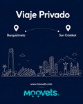 Traslado Privado Barquisimeto → San Cristobal | Sedán | Moovets
