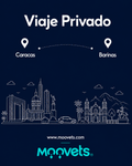 Traslado Privado Caracas → Barinas | Sedán | Moovets