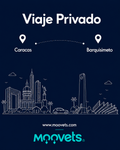 Traslado Privado Caracas → Barquisimeto | Sedán | Moovets