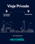 Traslado Privado San Antonio → Barquisimeto | Sedán | Moovets
