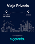 Traslado Privado San Antonio → Caracas | Sedán | Moovets