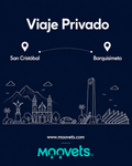Traslado Privado San Cristobal → Barquisimeto | Sedán | Moovets