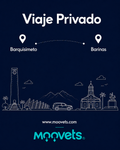 Traslado Privado Barquisimeto → Barinas | Camioneta | Moovets