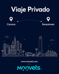 Traslado Privado Caracas → Barquisimeto | Camioneta | Moovets