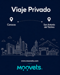 Traslado Privado Caracas → San Antonio del Tachira | Camioneta | Moovets