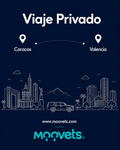 Traslado Privado Caracas → Valencia | Camioneta | Moovets