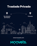 Traslado Privado San Antonio → Caracas | Camioneta | Moovets